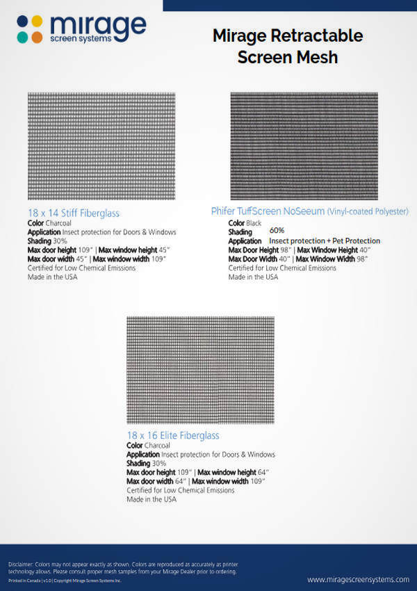 Dann's Screens And More - Screen Doors, Windows Screens, Retractable Screens projects in London Ontario and Lucan region